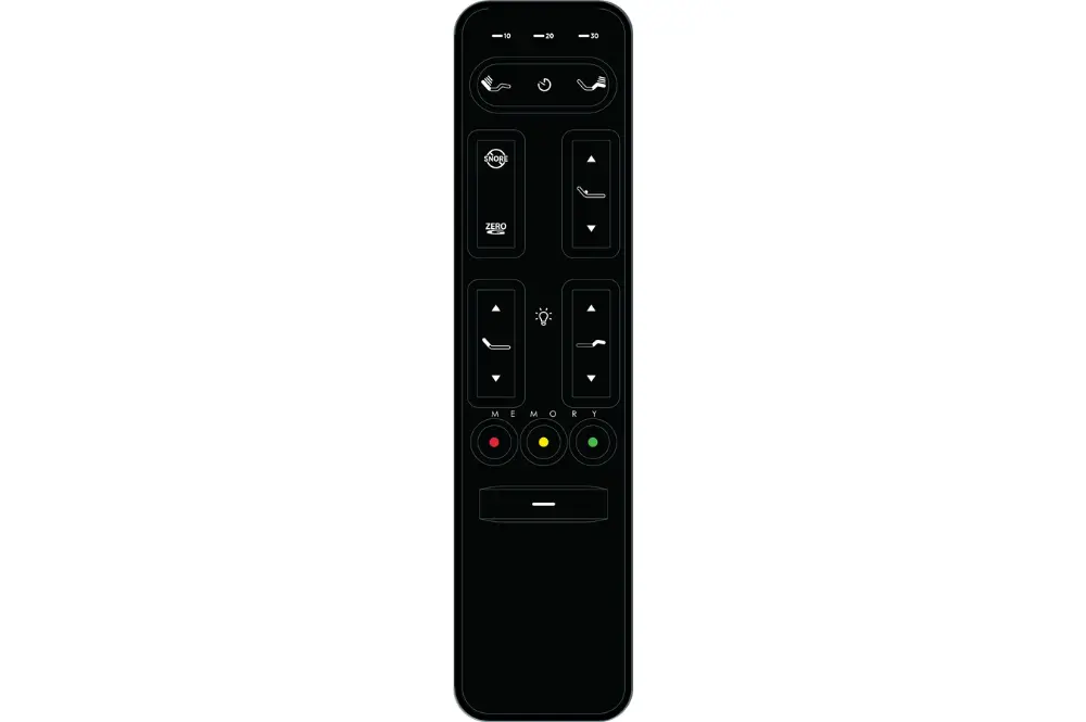 Adjustable bed Remote