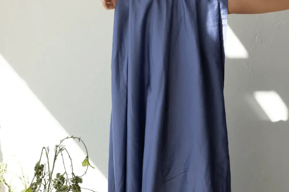 Egyptian Cotton Sheet Blue